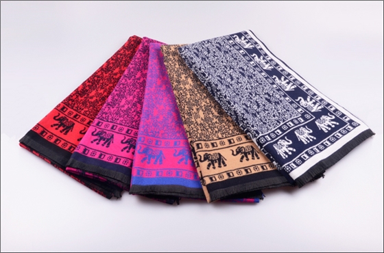 小象披肩 提花披肩 廠家批發