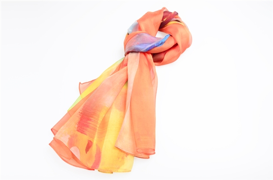 真絲圍巾 印花圍巾 圍巾批發 女士圍巾