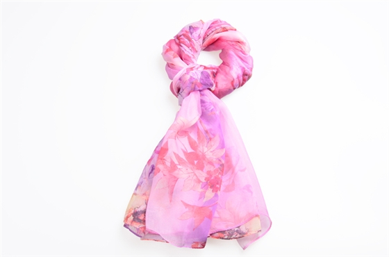 真絲圍巾 女士印花圍巾 圍巾批發