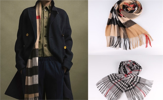 男士羊絨圍巾