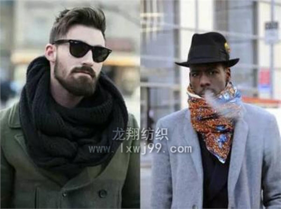 男士圍巾圍法 男士圍巾圍法