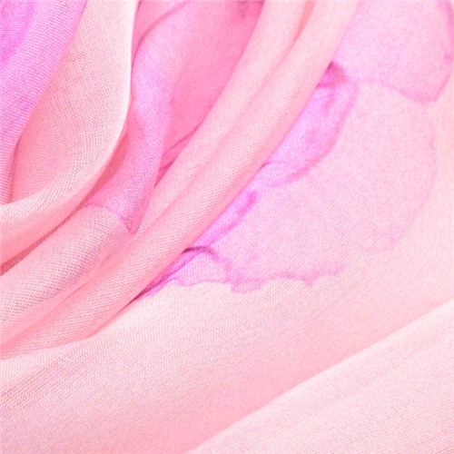 長款百搭雪紡絲巾