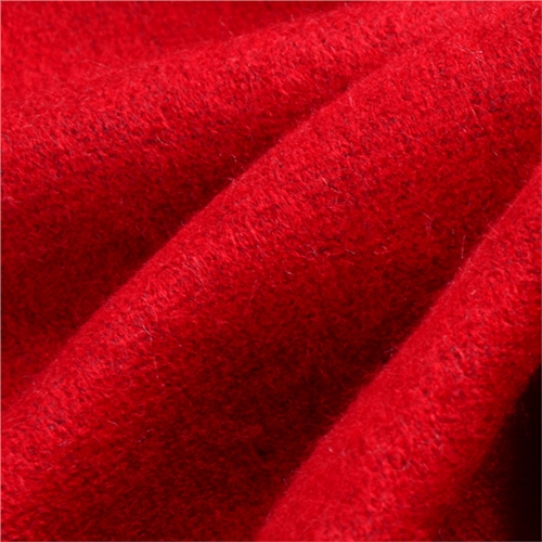 拉絨雙面雙色披肩