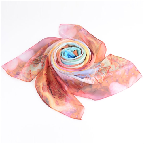 婦女節雪紡絲巾