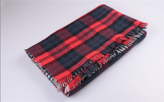 品質好的鉤花毯子 羊毛毯圖