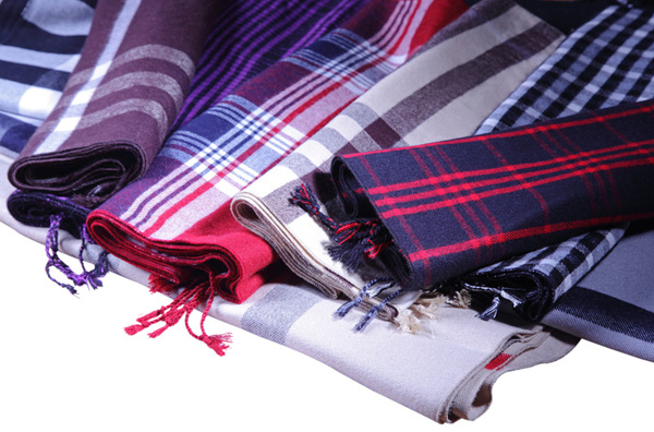 經典格子圍巾 真絲圍巾 拉絨圍巾