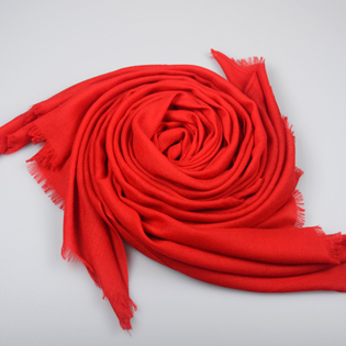 羊毛紅色圍巾 羊毛紅色圍巾