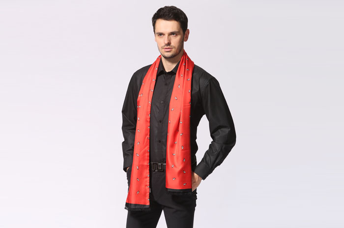 真絲復(fù)合圍巾 男士圍巾 真絲復(fù)合圍巾 男士圍巾