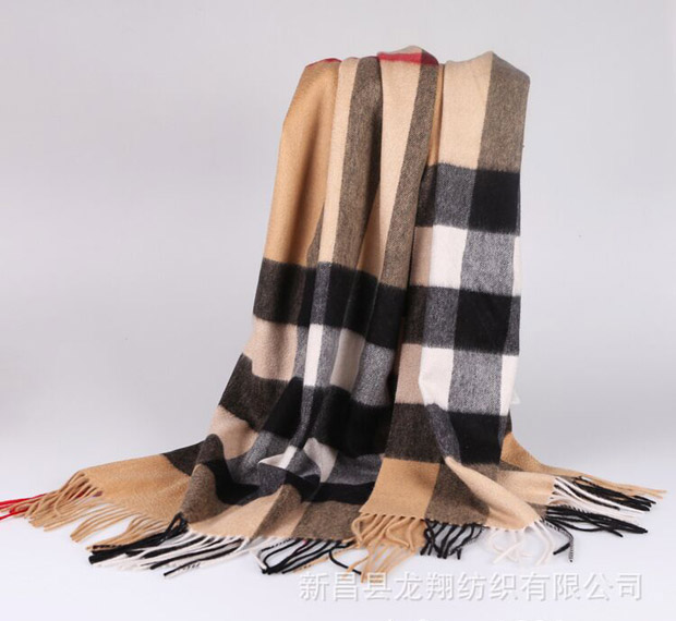 巴寶莉經典男士圍巾