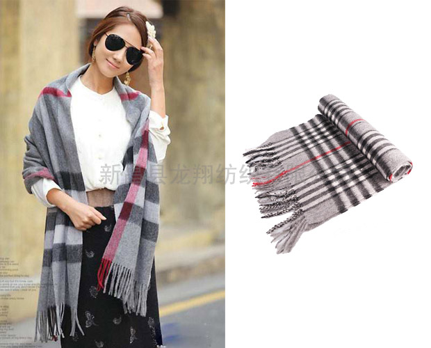 時尚流蘇圍巾