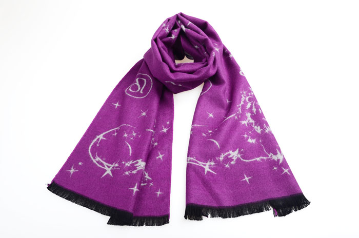 星座圍巾 拉絨圍巾 圍巾批發 人棉圍巾