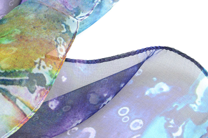 禮品絲巾細節圖