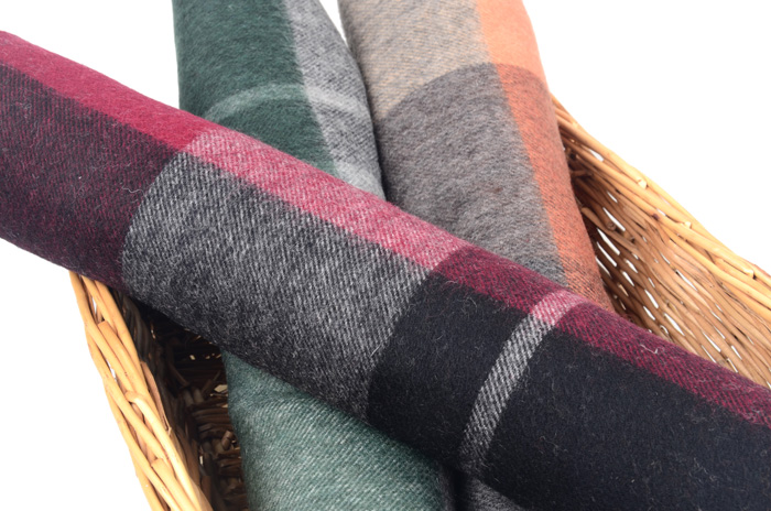 男士羊毛圍巾細節圖