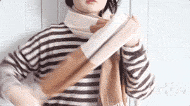 圍巾動態(tài)圍法圖解 圍巾圍法圖解