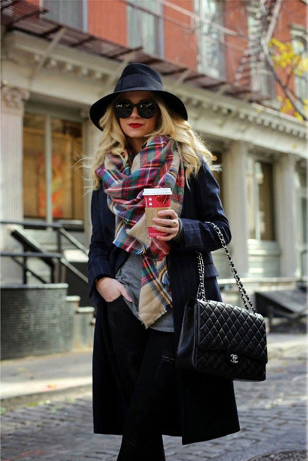 圍巾展示圖 圍巾展示圖