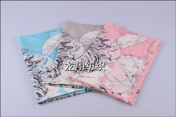 龍翔紡織羊絨披肩