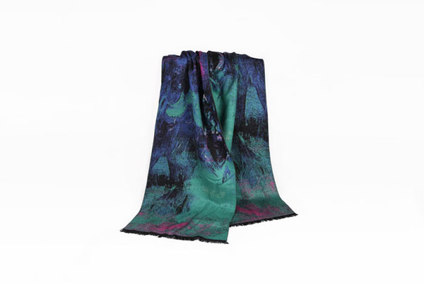 油畫藝術圍巾 油畫藝術圍巾