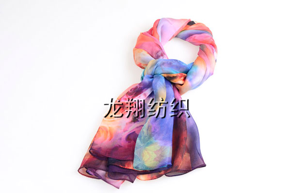 真絲圍巾 真絲圍巾