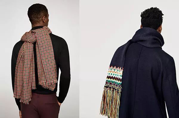 男士圍巾圍法 男士圍巾圍法