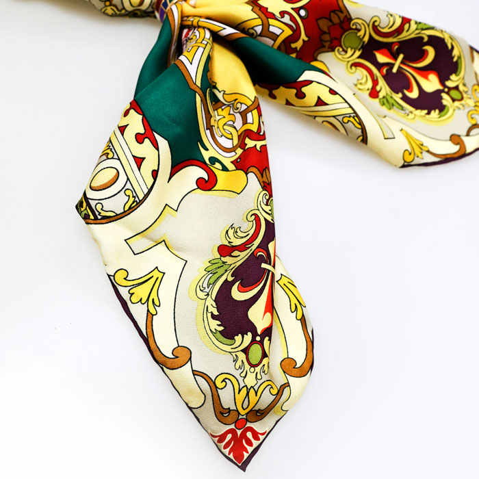 皇家貴族絲巾細節圖