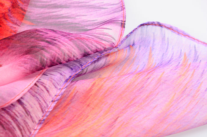 繽紛絢爛絲巾細(xì)節(jié)圖