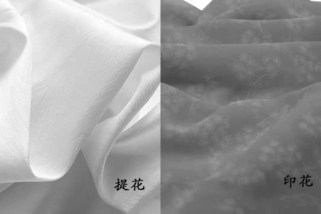 提花與印花對比
