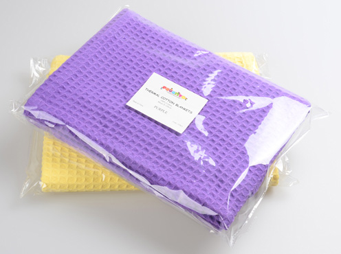 龍翔為澳大利亞供應商定制蜂巢棉毯