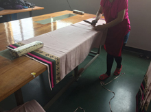 定制真絲拉絨圍巾加LOGO龍翔紡織更專業