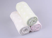 龍翔為寶寶藍定制五星印花兒童毯