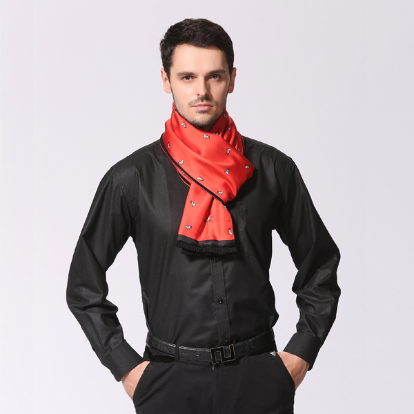 男士印花圍巾 男士印花圍巾