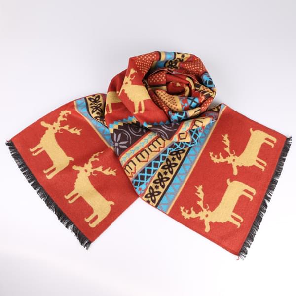 圣誕節(jié)小鹿圍巾 圣誕節(jié)小鹿圍巾