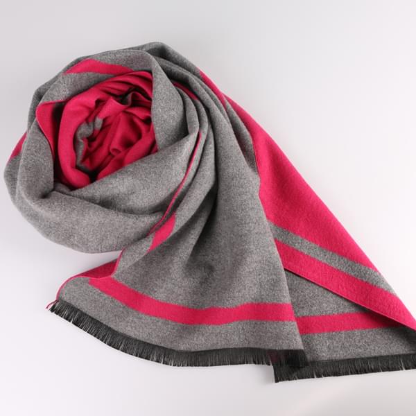 雙面雙色披肩 雙面雙色披肩