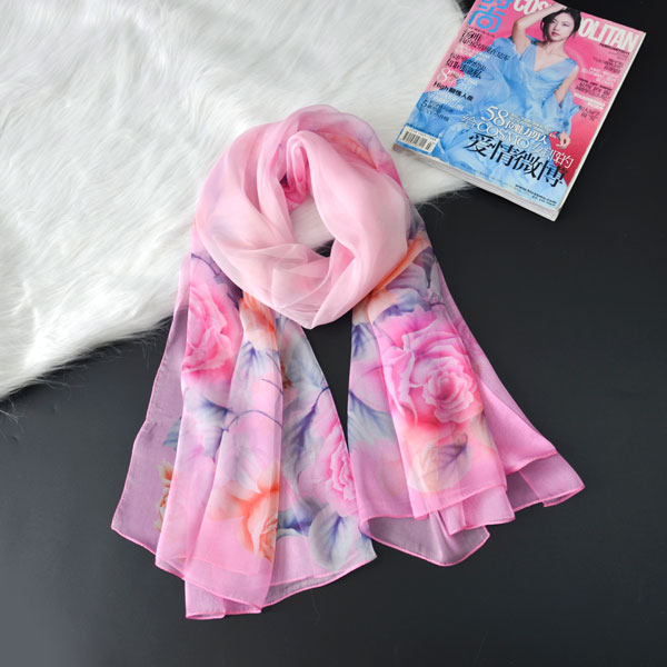 春暖花開絲巾
